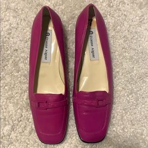Brand New Etienne Aigner Deep Pink Flats Size 7
